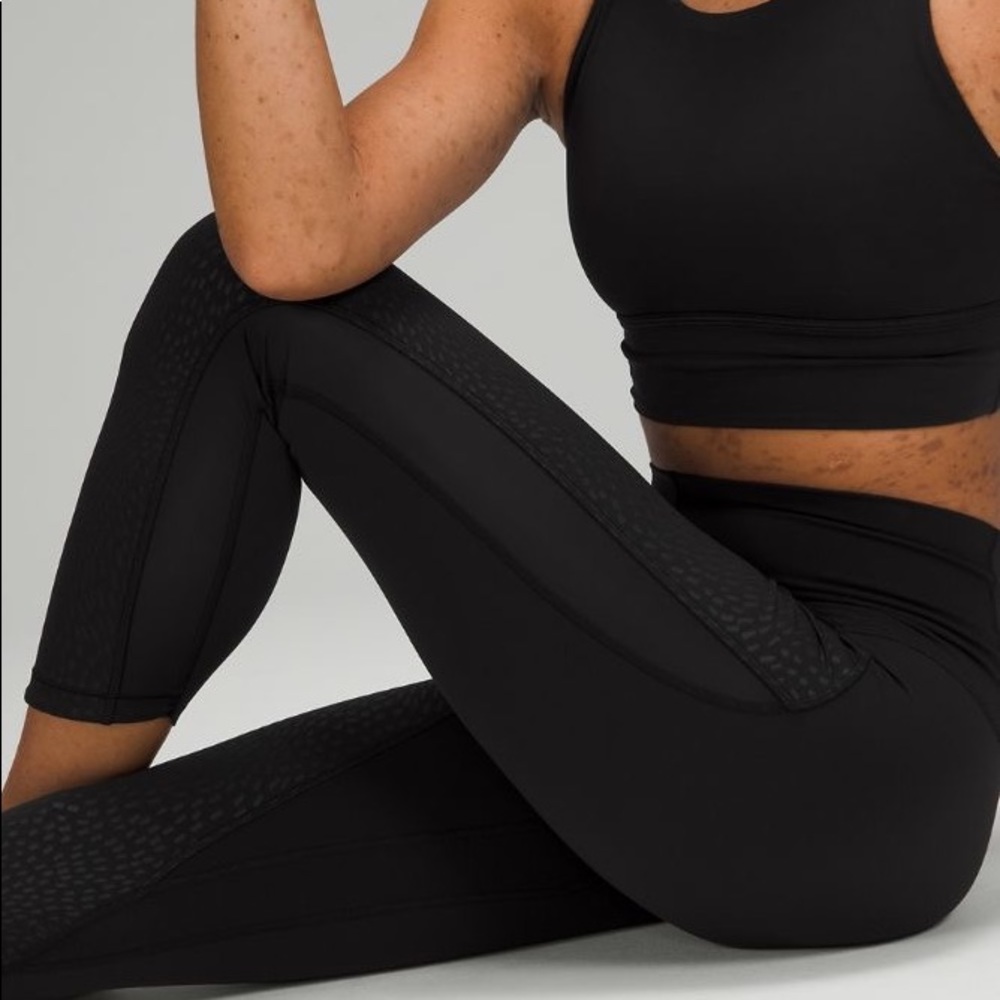 Nulu™ and Mesh Mid-Rise Yoga Crop 23"